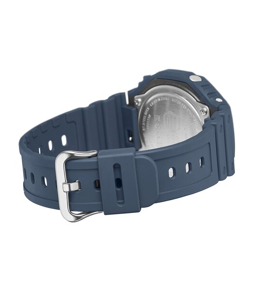 Montre CASIO G-SHOCK Homme GA-B2100-2AER Analogue-Digital Cadran MINERAL Bleu Bracelet Résine Bleu Boucle ardillon Etanchéité 20BAR
