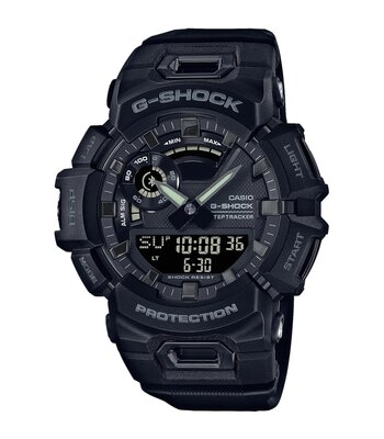 Montre CASIO G-SHOCK Homme GBA-900-1AER Analogue-Digital Cadran MINERAL Noir Bracelet Résine Noir Boucle ardillon Etanchéité 20BAR
