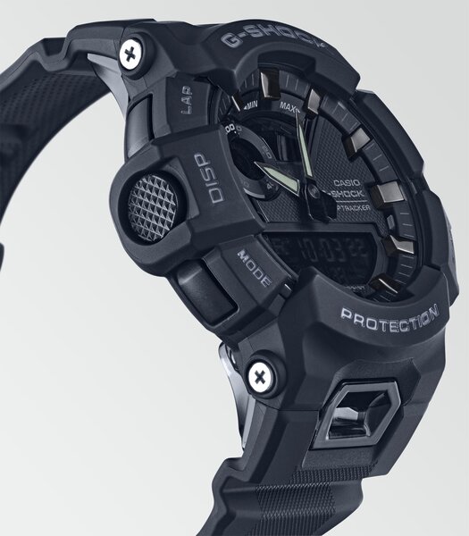 Montre CASIO G-SHOCK Homme GBA-900-1AER Analogue-Digital Cadran MINERAL Noir Bracelet Résine Noir Boucle ardillon Etanchéité 20BAR