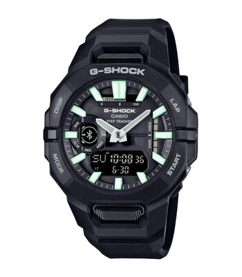 Montre CASIO G-SHOCK Homme GBA-950-1AER Analogue-Digital Cadran MINERAL Noir Bracelet Résine Noir Etanchéité 20BAR