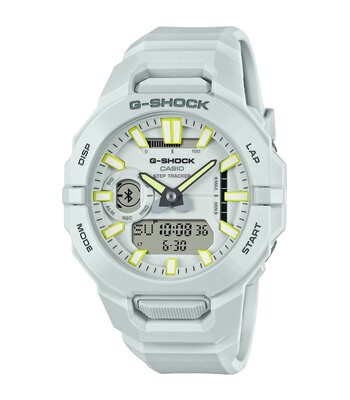 Montre CASIO G-SHOCK Homme GBA-950-7AER Analogue-Digital Cadran MINERAL Blanc Bracelet Résine Blanc Etanchéité 20BAR