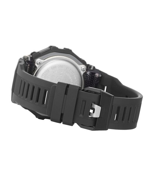 Montre CASIO G-SHOCK Homme GBD-200-1ER Digital Cadran MINERAL Noir Bracelet Résine Noir Boucle ardillon Etanchéité 20BAR