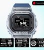 Montre CASIO G-SHOCK Homme GBX-H5600-2ER Digital Cadran Acrylique Noir Bracelet Résine recyclé Bleu Etanchéité 20 ATM