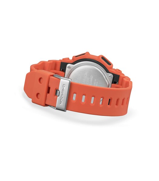 Montre CASIO G-SHOCK Homme GD-010-4ER Digital Cadran MINERAL Noir Bracelet Résine Orange Etanchéité 20BAR