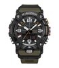 Montre CASIO G-SHOCK Homme GG-B100X-1A3ER Analogue-Digital Cadran MINERAL Noir Bracelet Résine Vert Etanchéité 20BAR