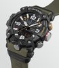 Montre CASIO G-SHOCK Homme GG-B100X-1A3ER Analogue-Digital Cadran MINERAL Noir Bracelet Résine Vert Etanchéité 20BAR