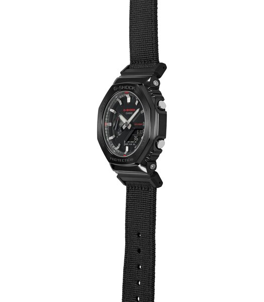 Montre CASIO G-SHOCK Homme GM-2100CB-1AER Digital + analogique Cadran Minéral Noir Bracelet Résine Noir Boucle ardillon Etanchéité 20 BAR
