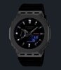 Montre CASIO G-SHOCK Homme GM-2100M-1AER Digital + analogique Cadran Minéral Gris Bracelet Résine Noir Boucle ardillon Etanchéité 20 BAR