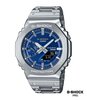Montre CASIO G-SHOCK Homme GM-B2100AD-2AER Analogue-Digital Cadran MINERAL Bleu Bracelet Acier inoxydable Argenté Etanchéité 20BAR