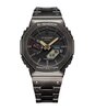 Montre CASIO G-SHOCK Homme GM-B2100VF-1ADR Analogue-Digital Cadran MINERAL Or Bracelet Acier inoxydable Noir Boucle déployante Etanchéité 20BAR
