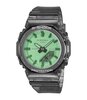 Montre CASIO G-SHOCK Femme GMA-P2100SR-1AER Digital + analogique Cadran Minéral Vert Bracelet Résine Transparent Etanchéité 20 ATM