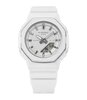 Montre CASIO G-SHOCK Femme GMA-P2110-7AER Analogue-Digital Cadran MINERAL Blanc Bracelet Résine Blanc Etanchéité 20BAR