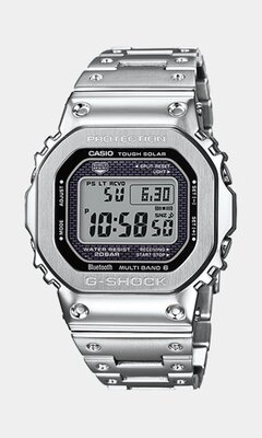 Montre CASIO G-SHOCK Homme GMW-B5000D-1ER Digital Cadran Minéral Noir Bracelet Acier inoxydable Noir Boucle déployante Etanchéité 20 BAR