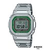 Montre CASIO G-SHOCK Homme GMW-B5000D-3ER Digital Cadran MINERAL Vert Bracelet Acier inoxydable Argenté Etanchéité 20BAR