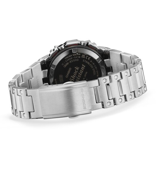 Montre CASIO G-SHOCK Homme GMW-B5000PC-1ER Digital Cadran MINERAL Multicolore Bracelet Acier inoxydable Noir Boucle déployante Etanchéité 20BAR