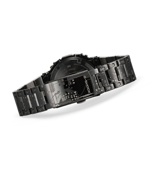 Montre CASIO G-SHOCK Homme GMW-B5000TCC-1ER Digital Cadran Saphir Noir Bracelet Titane Noir Boucle déployante Etanchéité 20 BAR
