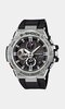 Montre CASIO G-SHOCK Homme GST-B100-1AER Analogique Cadran Minéral Noir Bracelet Résine Noir Boucle ardillon Etanchéité 20 BAR