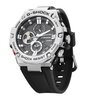 Montre CASIO G-SHOCK Homme GST-B100-1AER Analogique Cadran Minéral Noir Bracelet Résine Noir Boucle ardillon Etanchéité 20 BAR