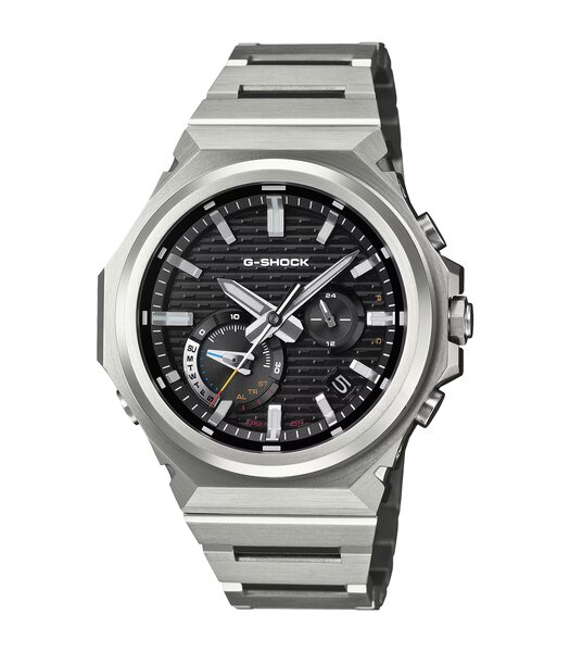 Montre CASIO G-SHOCK Homme GST-B1000D-1AER Analogue-Digital Cadran MINERAL Noir Bracelet Acier inoxydable Argenté Etanchéité 20BAR
