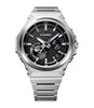Montre CASIO G-SHOCK Homme GST-B1000D-1AER Analogue-Digital Cadran MINERAL Noir Bracelet Acier inoxydable Argenté Etanchéité 20BAR