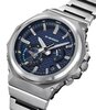 Horloge CASIO G-SHOCK Heren GST-B1000D-2AER Analoog-digitaal Behuizing MINERAAL Blauw Bracelette Roestvrij staal Zilverkleurig Etanchéiteiten 20BAR