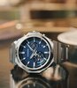 Horloge CASIO G-SHOCK Heren GST-B1000D-2AER Analoog-digitaal Behuizing MINERAAL Blauw Bracelette Roestvrij staal Zilverkleurig Etanchéiteiten 20BAR