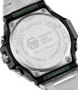 Montre CASIO G-SHOCK Homme GST-B1000D-3AER Analogue-Digital Cadran MINERAL Vert Bracelet Acier inoxydable Argenté Etanchéité 20BAR