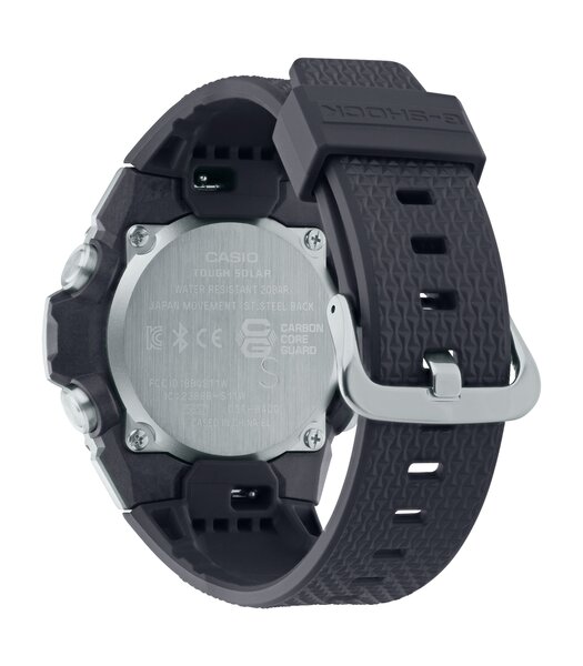 Montre CASIO G-SHOCK Homme GST-B400-1AER Digital + analogique Cadran Minéral Noir Bracelet Résine Noir Boucle ardillon Etanchéité 20 BAR