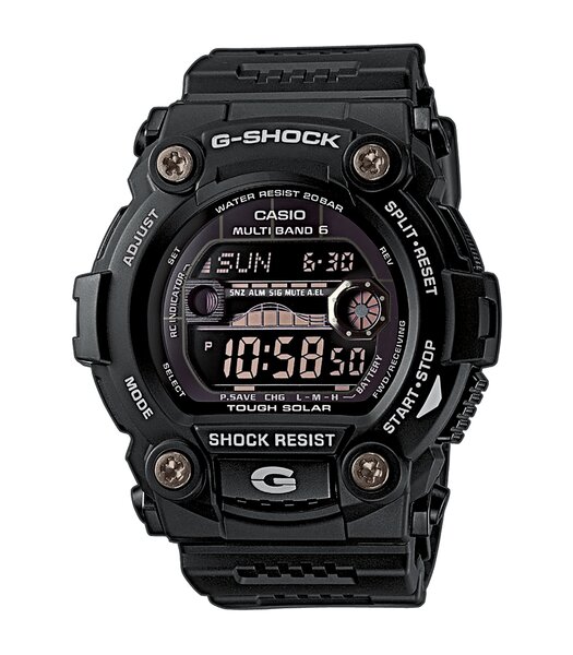 Montre CASIO G-SHOCK Homme GW-7900B-1ER Digital Cadran MINERAL Noir Bracelet RESINE Noir Boucle ardillon Etanchéité 20BAR