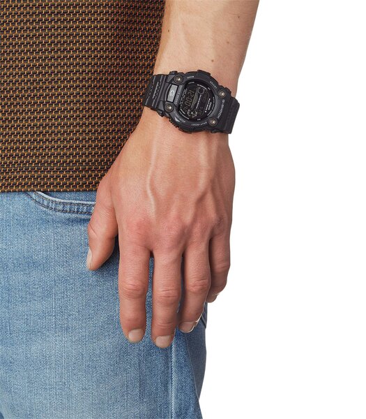 Montre CASIO G-SHOCK Homme GW-7900B-1ER Digital Cadran MINERAL Noir Bracelet RESINE Noir Boucle ardillon Etanchéité 20BAR