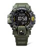 Montre CASIO G-SHOCK Homme GW-9500-3ER Digital Cadran Minéral Noir Bracelet Résine recyclé Vert Boucle ardillon Etanchéité 20 BAR