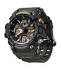 Montre CASIO G-SHOCK Homme GWG-100-1A3ER Digital + analogique Cadran Minéral Noir Bracelet Résine Vert Boucle ardillon Etanchéité 20 BAR