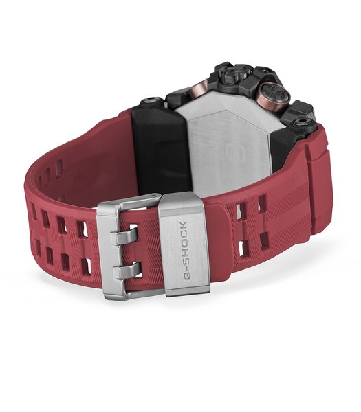 Horloge CASIO G-SHOCK Heren GWG-B1000-1A4ER Analoog Behuizing Saffier Zwart Bracelette Roestvrij staal Staal Boucle déployante Etanchéiteiten 10 BAR