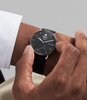Montre Withings SCANWATCH 2 Unisexe HWA10-01 Analogue-Digital Cadran MINERAL Noir Bracelet Silicone Noir Boucle ardillon Etanchéité 5BAR
