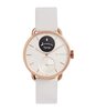 Horloge Withings SCANWATCH 2 Dames HWA10-03 Analoog-digitaal Behuizing Saffier Wit Bracelette Silicone Wit Etanchéiteiten 5BAR