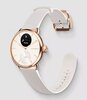 Horloge Withings SCANWATCH 2 Dames HWA10-03 Analoog-digitaal Behuizing Saffier Wit Bracelette Silicone Wit Etanchéiteiten 5BAR