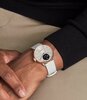 Horloge Withings SCANWATCH 2 Dames HWA10-03 Analoog-digitaal Behuizing Saffier Wit Bracelette Silicone Wit Etanchéiteiten 5BAR
