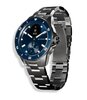 Montre Withings SCANWATCH NOVA Homme HWA10-07 Analogue-Digital Cadran Saphir Bleu Bracelet Acier inoxydable Acier Boucle déployante Etanchéité 10BAR