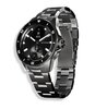 Montre Withings SCANWATCH NOVA Homme HWA10-09 Analogue-Digital Cadran Saphir Noir Bracelet Acier inoxydable Acier Etanchéité 10BAR