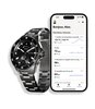 Montre Withings SCANWATCH NOVA Homme HWA10-09 Analogue-Digital Cadran Saphir Noir Bracelet Acier inoxydable Acier Etanchéité 10BAR