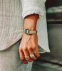 Horloge CASIO CASIO COLLECTION RETRO Unisex LA670WEGA-1EF Digitaal Behuizing Acryl Zwart Bracelette Roestvrij staal Geelgoudkleurig Clip / clasp