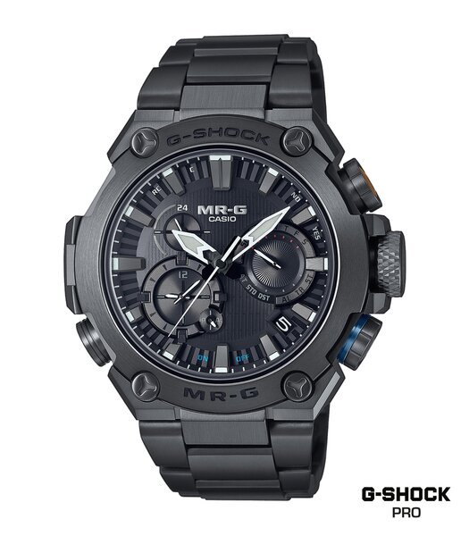 Montre CASIO G-SHOCK Homme MRG-B2000B-1A1DR Analogue Cadran Saphir Noir Bracelet Titane Noir Etanchéité 20BAR