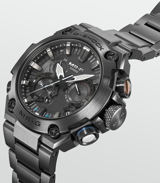 Montre CASIO G-SHOCK Homme MRG-B2000B-1A1DR Analogue Cadran Saphir Noir Bracelet Titane Noir Etanchéité 20BAR