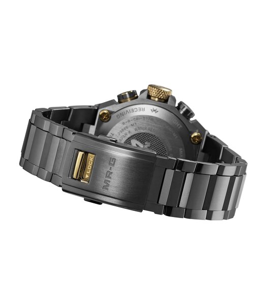 Montre CASIO G-SHOCK Homme MRG-B2000B-1A4DR Analogue Cadran Saphir Rouge Bracelet Titane Noir Etanchéité 20BAR