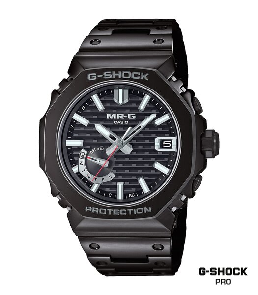 Montre CASIO G-SHOCK Homme MRG-B2100B-1ADR Analogue Cadran Saphir Noir Bracelet Titane Noir Etanchéité 20BAR