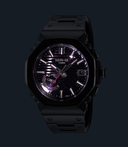 Montre CASIO G-SHOCK Homme MRG-B2100B-1ADR Analogue Cadran Saphir Noir Bracelet Titane Noir Etanchéité 20BAR