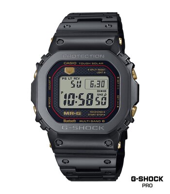 Montre CASIO G-SHOCK Homme MRG-B5000B-1DR Digital Cadran Saphir Noir Bracelet Titane Noir Etanchéité 20BAR