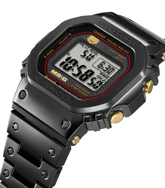 Montre CASIO G-SHOCK Homme MRG-B5000B-1DR Digital Cadran Saphir Noir Bracelet Titane Noir Etanchéité 20BAR