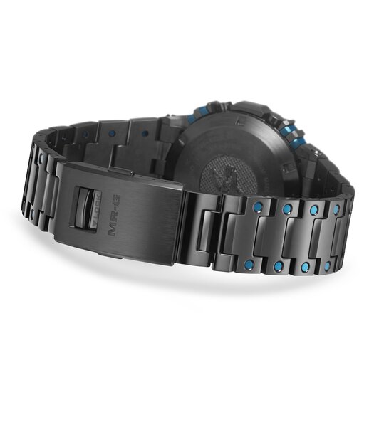 Montre CASIO G-SHOCK Homme MRG-B5000BA-1DR Digital Cadran Saphir Bleu Bracelet Titane Noir Boucle déployante Etanchéité 20BAR