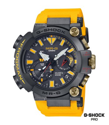 Montre CASIO G-SHOCK Homme MRG-BF1000E-1A9DR Analogue Cadran Saphir Or Bracelet Résine Noir Boucle déployante Etanchéité 20BAR